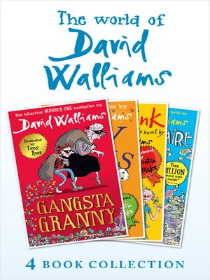 The World of David Walliams 4 Book Collection (The Boy in the Dress, Mr Stink, Billionaire Boy, Gangsta Granny) - ebook